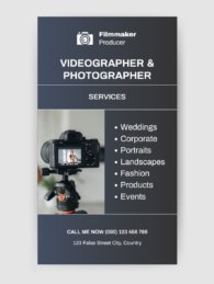 Photography business templates